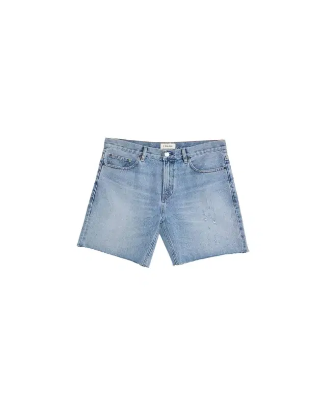 Men's Baggy Jean Cutoff Shorts