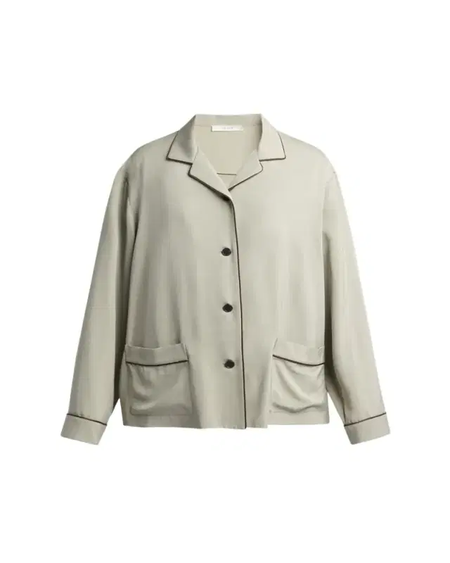 Clarinda Silk Pajama Shirt