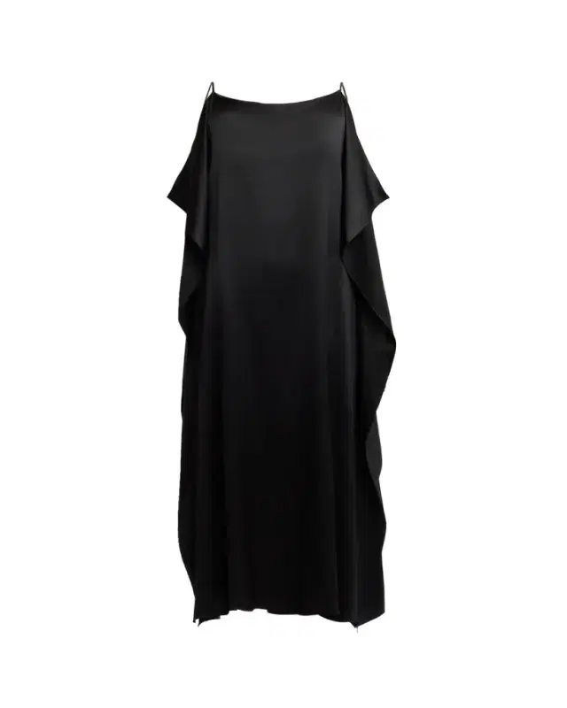 Kylo Draped Silk Maxi Dress