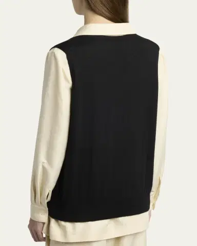The Row Neel Cashmere Cardigan Vest | Thumbnail 3 The Row Neel Cashmere Cardigan Vest | Thumbnail 3