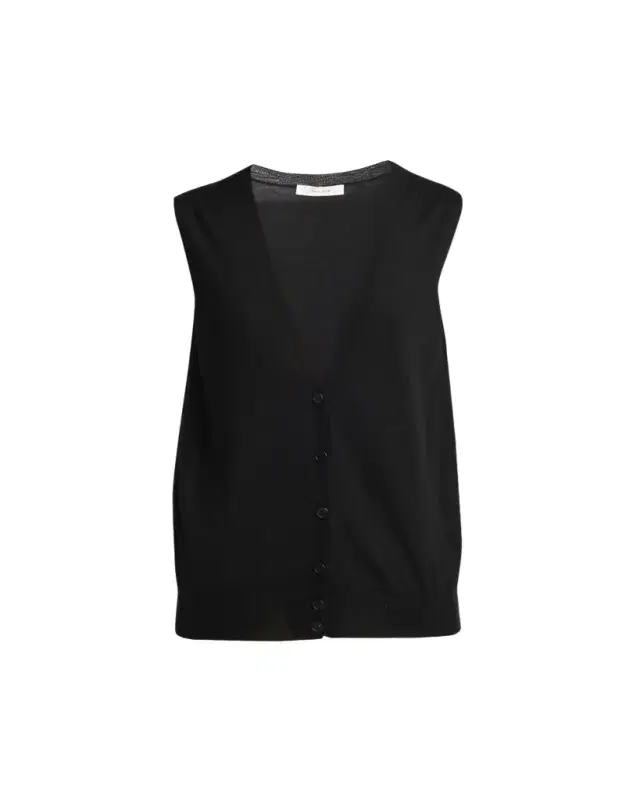 Neel Cashmere Cardigan Vest