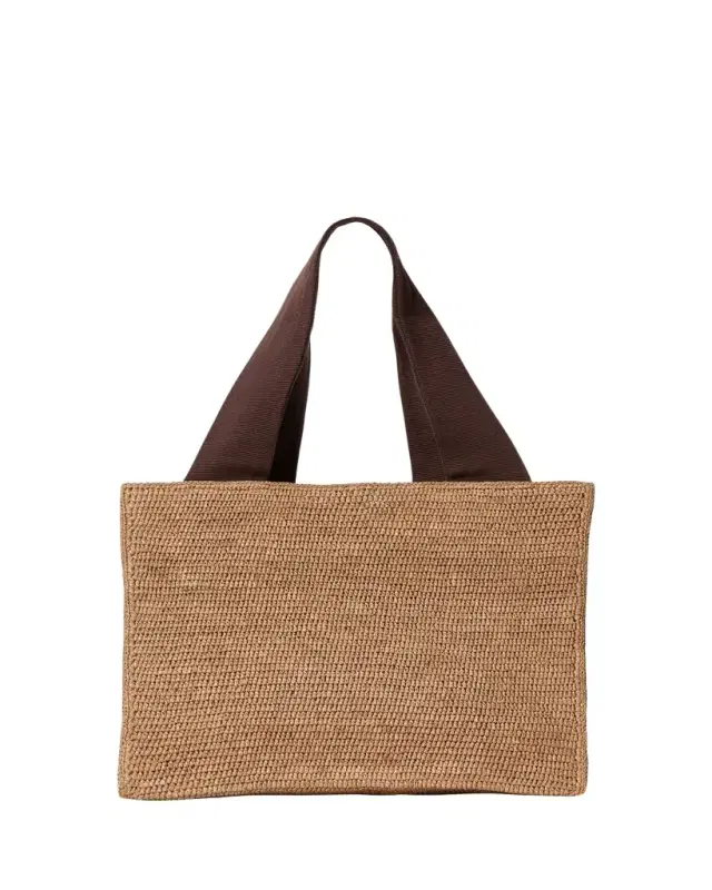 Loretta Tote Bag in Raffia