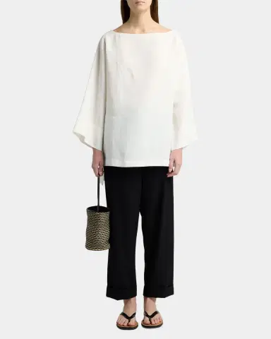 The Row Beau Mini Striped North-South Shoulder Bag | Thumbnail 7 The Row Beau Mini Striped North-South Shoulder Bag | Thumbnail 7