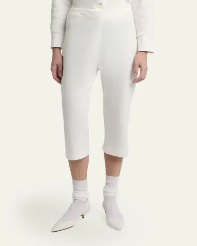 THE ROW Coleta Cashmere Knit Capri Pants | Thumbnail 4 THE ROW Coleta Cashmere Knit Capri Pants | Thumbnail 4