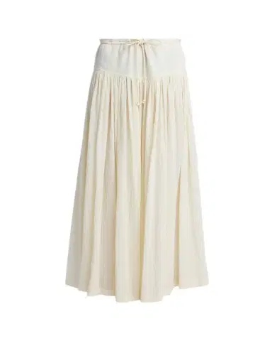 The Row Berenice Cotton Gauze Wide-Leg Skirt Pants | Thumbnail 1 The Row Berenice Cotton Gauze Wide-Leg Skirt Pants | Thumbnail 1