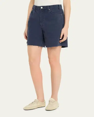 Nili Lotan Russel Denim Shorts | Thumbnail 4