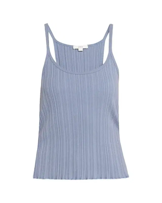 Vince Variegated Rib Tank Top