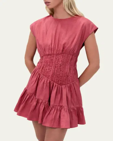 Aje Ecliptica Tiered Mini Dress | Thumbnail 5 Aje Ecliptica Tiered Mini Dress | Thumbnail 5