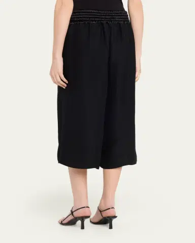 MARIA MCMANUS Drawstring Wide-Leg Basketball Culotte Pants | Thumbnail 3 MARIA MCMANUS Drawstring Wide-Leg Basketball Culotte Pants | Thumbnail 3