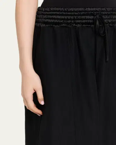 MARIA MCMANUS Drawstring Wide-Leg Basketball Culotte Pants | Thumbnail 5 MARIA MCMANUS Drawstring Wide-Leg Basketball Culotte Pants | Thumbnail 5