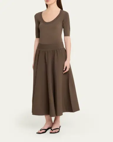 Maria McManus Double Keyhole Knit Midi Dress | Thumbnail 4 Maria McManus Double Keyhole Knit Midi Dress | Thumbnail 4
