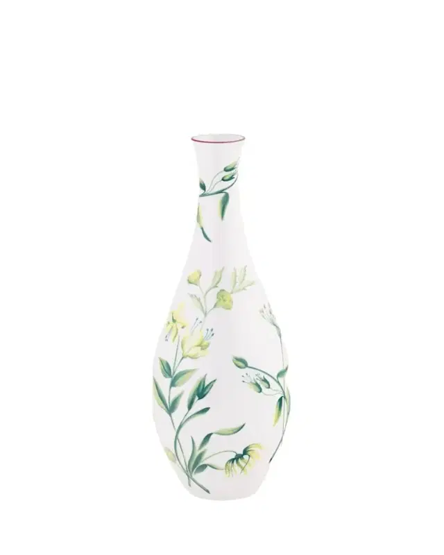 GINORI 1735 Florenza Acanto Stilla Vase, 12" Tall