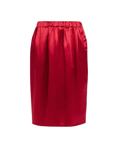 MARIA MCMANUS Sateen Midi Tulip Skirt | Thumbnail 1