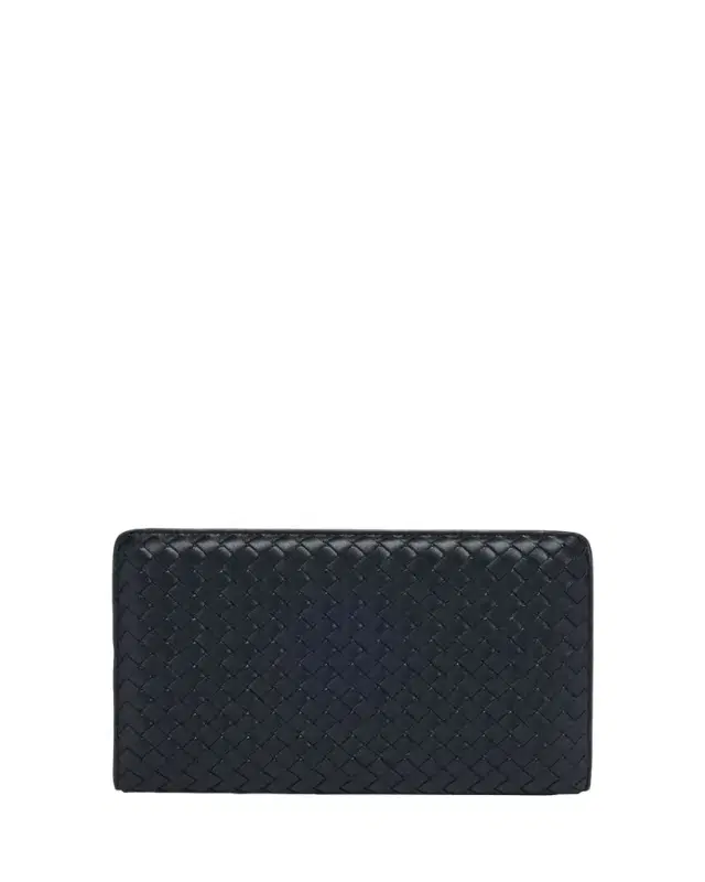 Bottega Veneta Agenda Leather Clutch Bag