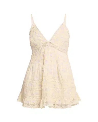LoveShackFancy Alonna Floral Mini Dress | Thumbnail 1 LoveShackFancy Alonna Floral Mini Dress | Thumbnail 1