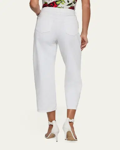 L'Agence Mallis Bow-Leg Jeans | Thumbnail 3