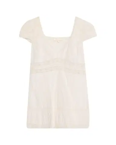 LoveShackFancy Edena Cotton Victorian Mini Dress | Thumbnail 1 LoveShackFancy Edena Cotton Victorian Mini Dress | Thumbnail 1