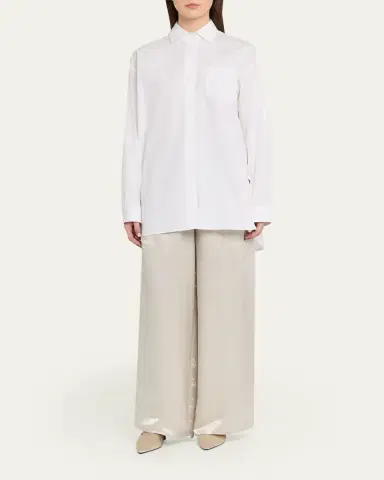 Maria McManus Drawstring Wide-Leg Basketball Trousers | Thumbnail 2 Maria McManus Drawstring Wide-Leg Basketball Trousers | Thumbnail 2