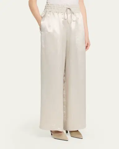 Maria McManus Drawstring Wide-Leg Basketball Trousers | Thumbnail 4 Maria McManus Drawstring Wide-Leg Basketball Trousers | Thumbnail 4