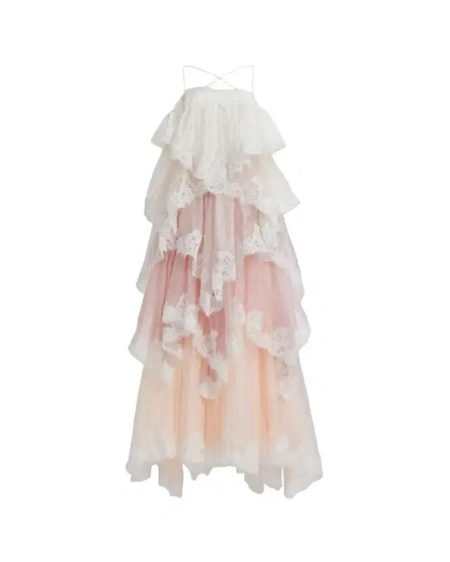 Ophelia Tiered Lace Gown