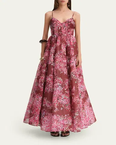 Aje Fortuna Floral Sleeveless Maxi Dress | Thumbnail 2 Aje Fortuna Floral Sleeveless Maxi Dress | Thumbnail 2
