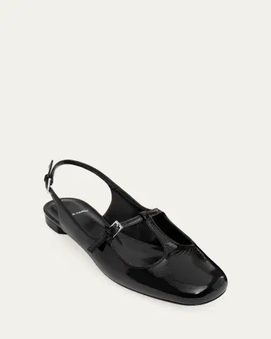 PIERRE HARDY Mia Patent Leather Mary Jane Slingback Flats | Thumbnail 6 PIERRE HARDY Mia Patent Leather Mary Jane Slingback Flats | Thumbnail 6
