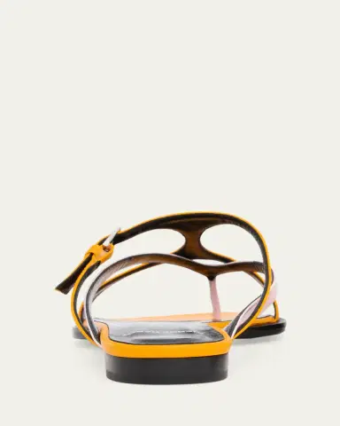 PIERRE HARDY Brasilia Bicolor Leather Thong Sandals | Thumbnail 2
