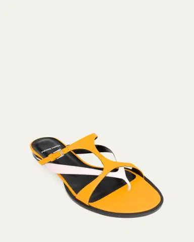 PIERRE HARDY Brasilia Bicolor Leather Thong Sandals | Thumbnail 3