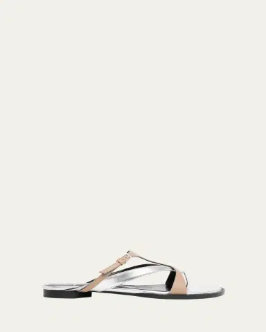 PIERRE HARDY Brasilia Bicolor Leather Thong Sandals | Thumbnail 4