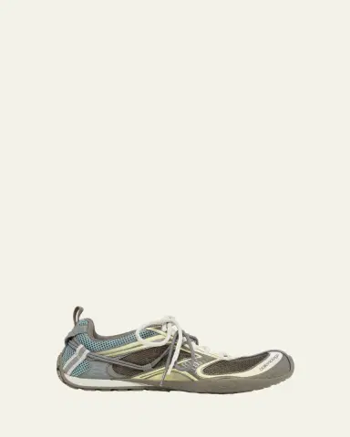 Balenciaga Men's Radar Gradient Lines Low-Top Sneakers | Thumbnail 4 Balenciaga Men's Radar Gradient Lines Low-Top Sneakers | Thumbnail 4