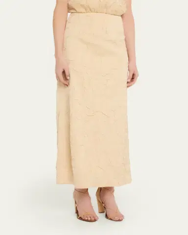 Ulla Johnson Inez Satin Pencil Skirt | Thumbnail 4 Ulla Johnson Inez Satin Pencil Skirt | Thumbnail 4