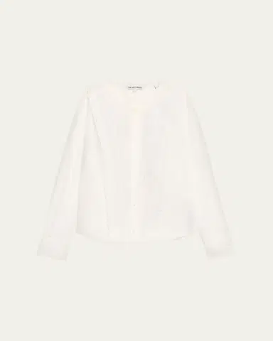 Veronica Beard Clermont Embroidered Long-Sleeve Blouse | Thumbnail 1 Veronica Beard Clermont Embroidered Long-Sleeve Blouse | Thumbnail 1