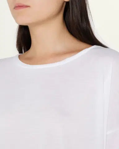 Eskandar Long-Sleeve Scoop-Neck Lightweight T-Shirt | Thumbnail 5 Eskandar Long-Sleeve Scoop-Neck Lightweight T-Shirt | Thumbnail 5