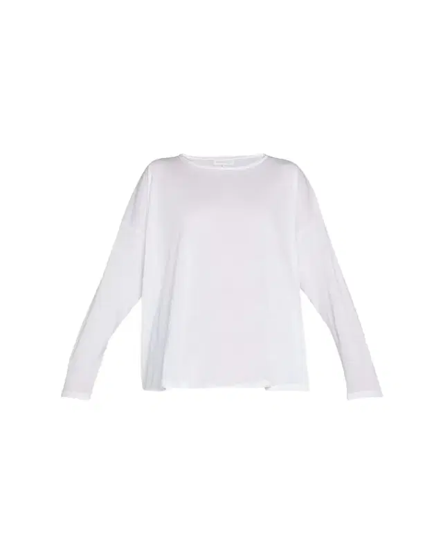 Long-Sleeve Scoop-Neck Lightweight T-Shirt