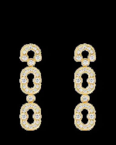 Viltier Magnetic Duo 18K Yellow Gold & 2.37 TCW Diamond Drop Earrings | Thumbnail 2