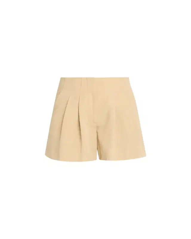 Gables Pleated Linen-Blend Shorts