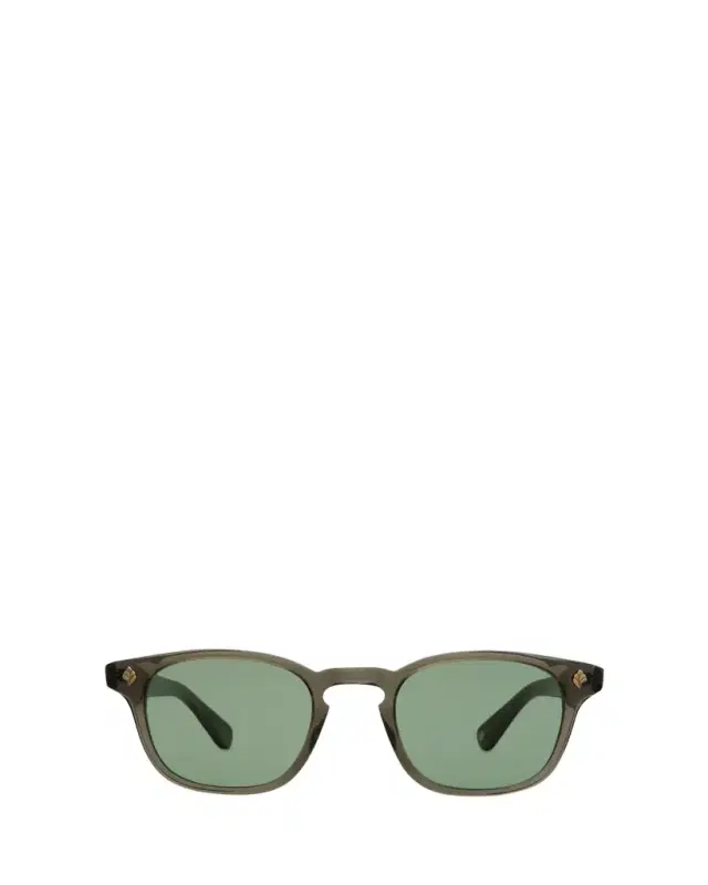 Garrett Leight Men's Ace Acetate Square Sunglasses