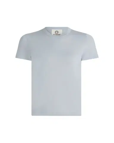 Attersee Cashmere and Silk Short-Sleeve Tee | Thumbnail 1 Attersee Cashmere and Silk Short-Sleeve Tee | Thumbnail 1