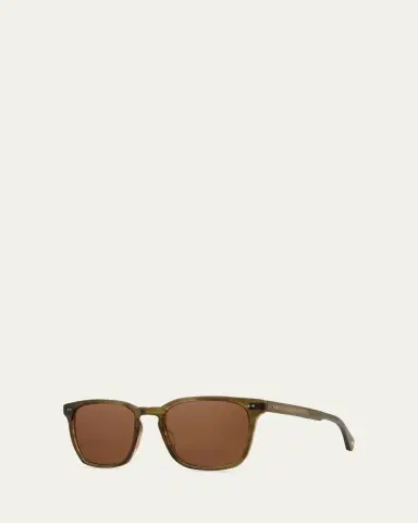 Garrett Leight Men's Earvin Acetate Square Sunglasses | Thumbnail 2 Garrett Leight Men's Earvin Acetate Square Sunglasses | Thumbnail 2