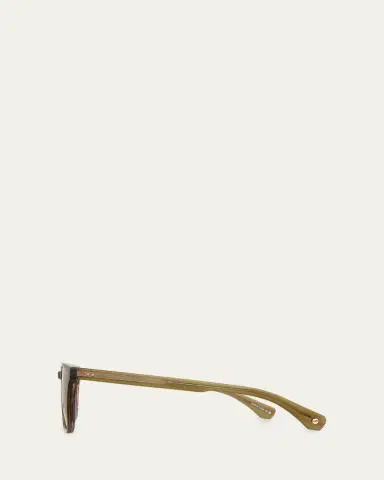 Garrett Leight Men's Earvin Acetate Square Sunglasses | Thumbnail 3 Garrett Leight Men's Earvin Acetate Square Sunglasses | Thumbnail 3