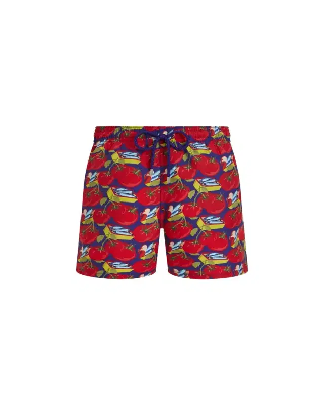 Vilebrequin Men's Sardine and Tomato Swim Trunks