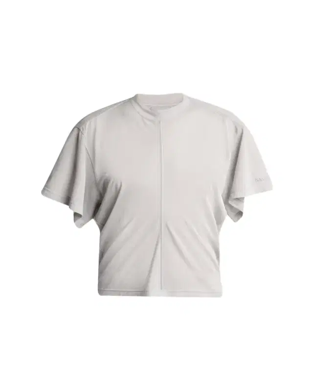 Transparent Jersey Draped T-Shirt