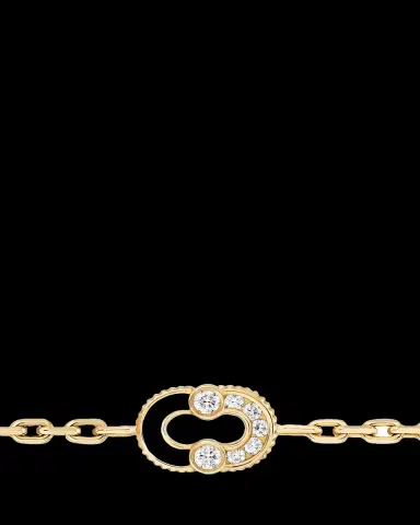 Viltier Magnetic Semi 18K Yellow Gold, Onyx & 0.26 TCW Diamond Charm Bracelet | Thumbnail 2 Viltier Magnetic Semi 18K Yellow Gold, Onyx & 0.26 TCW Diamond Charm Bracelet | Thumbnail 2