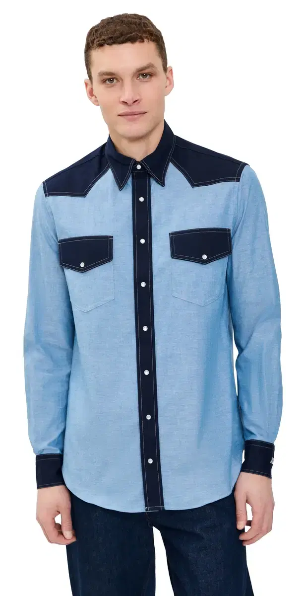 Western Shirt Navy