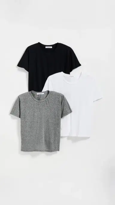 perfectwhitetee Harley Tee 3 Pack Essential | Thumbnail 2 perfectwhitetee Harley Tee 3 Pack Essential | Thumbnail 2