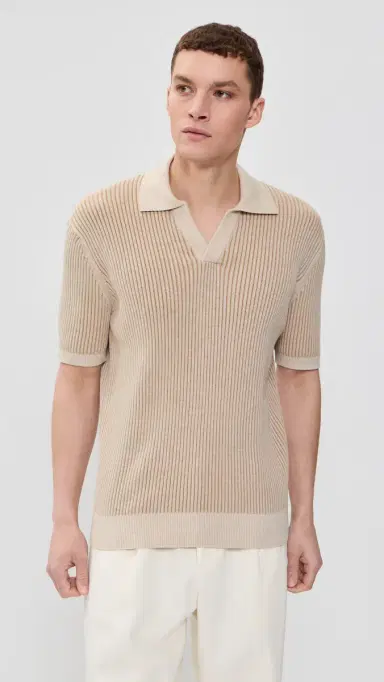 Frescobol Carioca Rino Cotton Blend Polo | Thumbnail 2 Frescobol Carioca Rino Cotton Blend Polo | Thumbnail 2