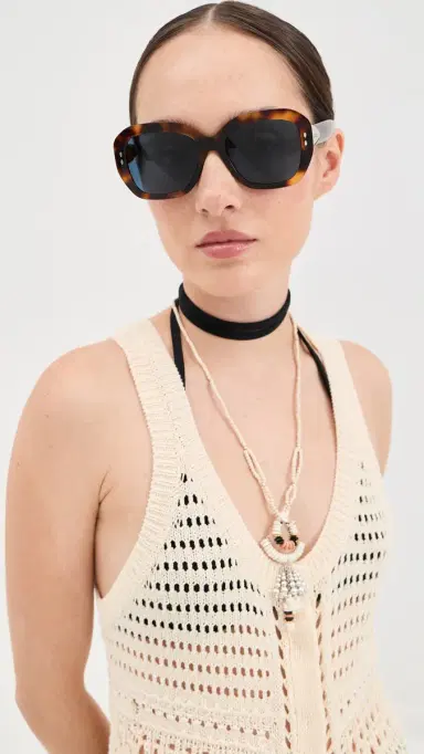 Isabel Marant Hexagonal Sunglasses | Thumbnail 3 Isabel Marant Hexagonal Sunglasses | Thumbnail 3