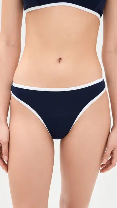 Good American Better Bikini Bottoms Horizon Ink | Thumbnail 2