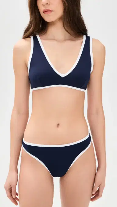 Good American Better Bikini Bottoms Horizon Ink | Thumbnail 4