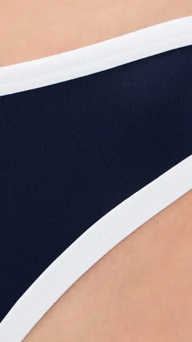 Good American Better Bikini Bottoms Horizon Ink | Thumbnail 6